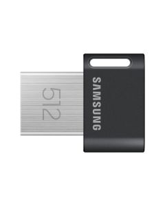 Samsung MUF-512AB USB-nøgle 512 GB USB Type-A 3.2 Gen 1 (3.1 Gen 1) Sort, Rustfrit stål