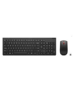 Lenovo 4X31N50752 tastatur Mus inkluderet Universel RF trådløst Nordisk Sort